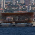 Il Padiglione Galleggiante della Croazia arriva a Venezia su una chiatta Il Padiglione Galleggiante della Croazia arriva a Venezia su una chiatta