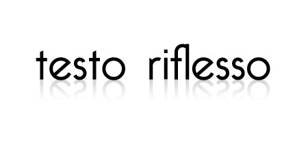 testo_riflesso_photoshop_cs3