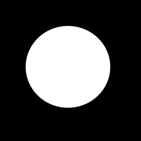 selezionate il pulsante \"elipse tool\" disegnate a partire dal centro un cerchio