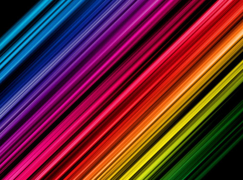 Risultato finale tutorial Realizzare linee colorate