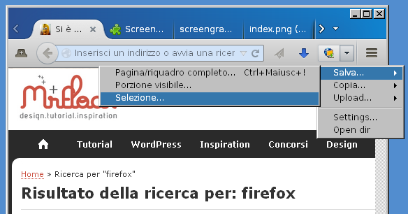 Screengrab per Firefox